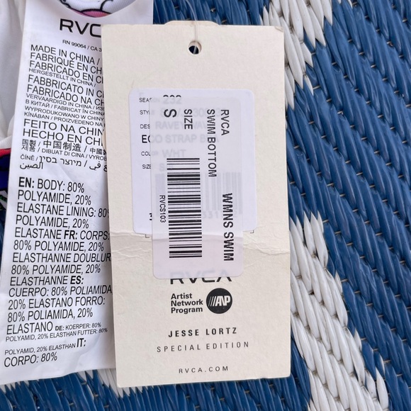 RVCA Colorful Patterned Bikini Set - Picture 9 of 11